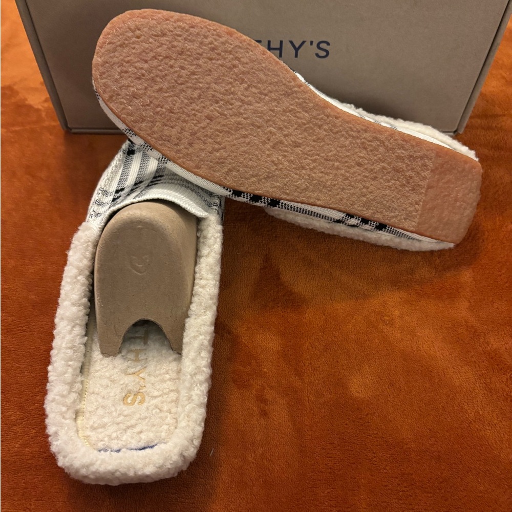 Rothy's Checkered Cozy Slip-Ons - Picture 3 of 5